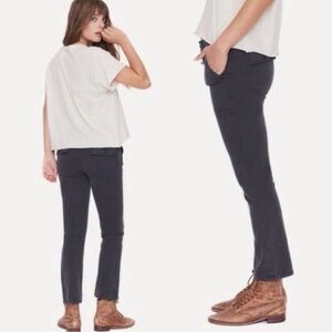 THE GREAT The Army Mariner Pant Corduroy Gray Trouser Size 28 Made In USA